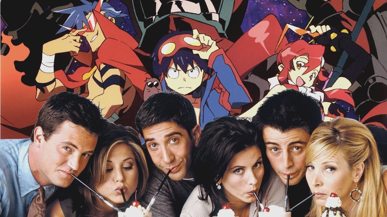 Watch Libera Me From Friends (Tengen Toppa Gurren Lagann x Friends mashup) on YouTube Watch Libera Me From Friends (Tengen Toppa Gurren Lagann x Friends mashup) on YouTube