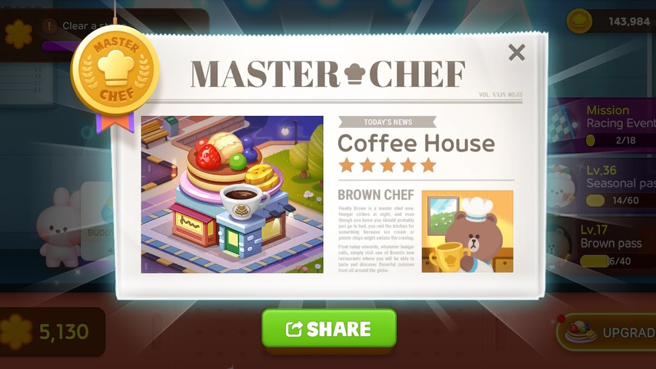 Coffee House ☕ again #lineシェフ 