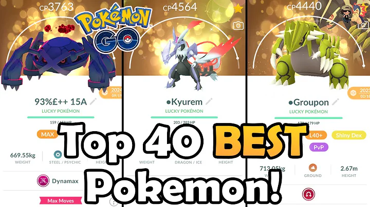 TOP 40 BEST Pokémon To LUCKY TRADE In Pokémon GO! (2025)