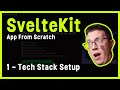 Sveltekit Full Project 1 - Setting up SvelteKit, Firebase, & Vercel