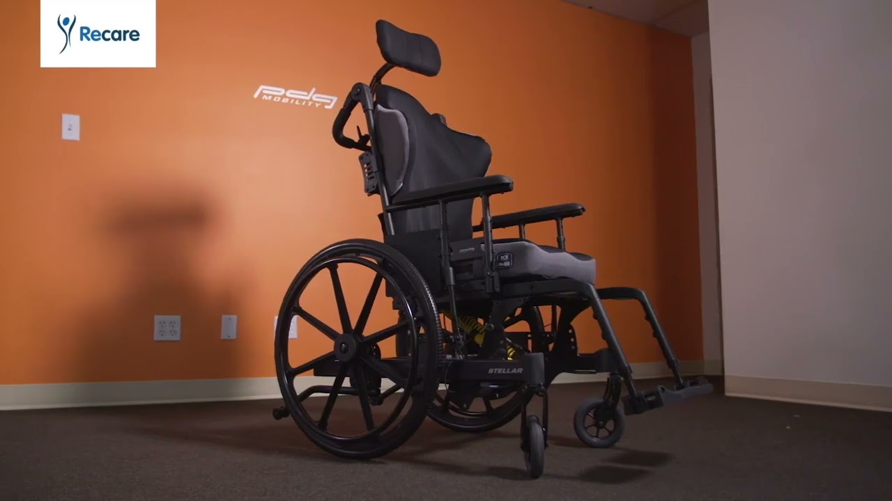 Recare: Stellar tilt-in-space manual wheelchair by PDG Mobility