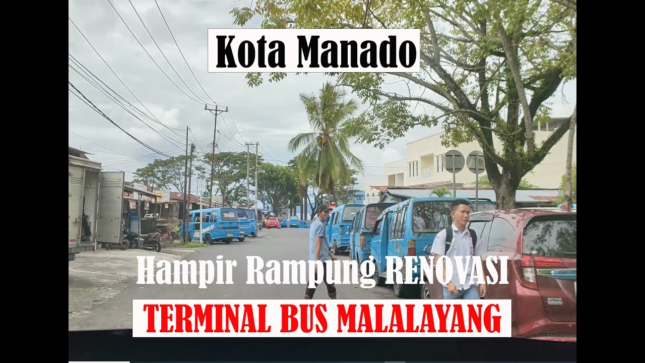 Suasana Pinggiran Kota Manado Kecamatan Malalayang, Suasana Terminal Malayang Gedung Baru