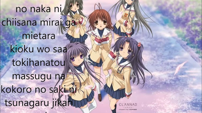 Clannad After Story - Toki wo Kizamu Uta Op + lyrics 