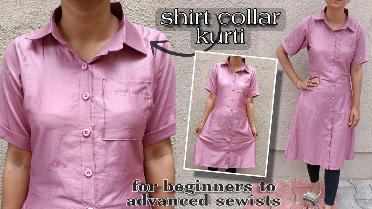 Collar Neck Kurti Design: If you want to look classy then choose this neck  collar design for simple kurti - Kalam Times