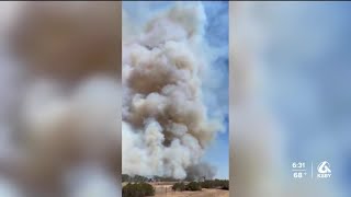 Fire at Camp Roberts 150 acres, 60% contained