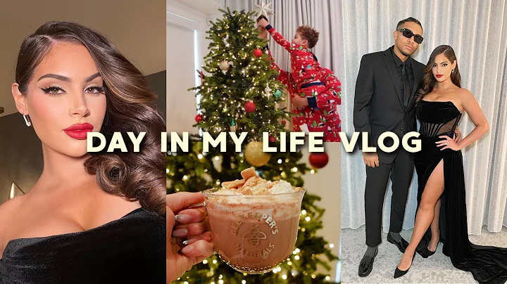 A FESTIVE VLOG Decorating for Christmas, Get Ready With Me for a Red Carpet, and More!