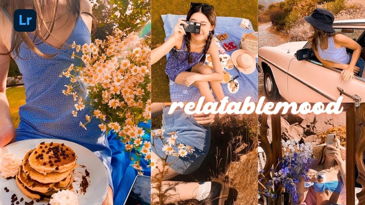 How to edit relatablemood Lightroom Preset | Mobile Tutorial Free DNG | Golden Preset