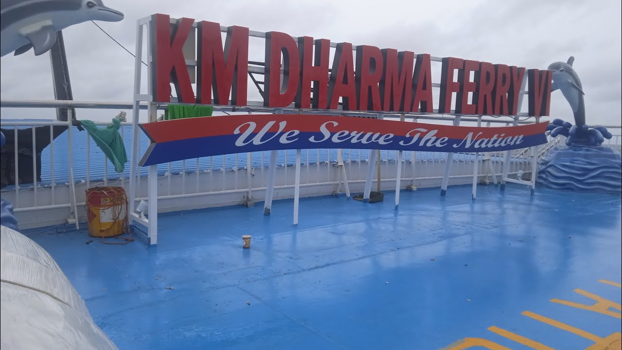 cara naik kapal km dharma Ferry 6 dari pelabuhan kumai sampai di pelabuhan Surabaya