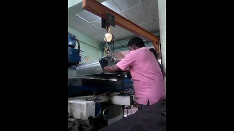 surface grinding 2 tons block