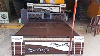 Double bed Design latest bed Design double bed price box bed price YouTube