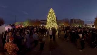 Christmas Tree Lighting 2019 - 360° Video