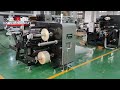 DABA high speed(350m/min)label slitting machine for plastic film