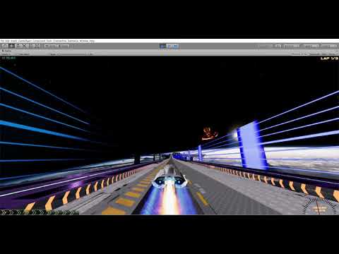 Unity Hover Racer Master: Flying Over 1000 Kph