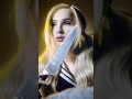 Kim Petras vestida como Babydoll de Sucker Punch para Halloween
