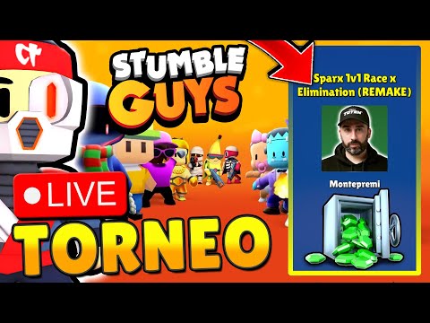 TORNEO 2v2 w/@H3ctoRuiz e PARTITE su STUMBLE GUYS LIVE - TORNEO 2v2 w/@H3ctoRuiz e PARTITE su STUMBLE GUYS LIVE