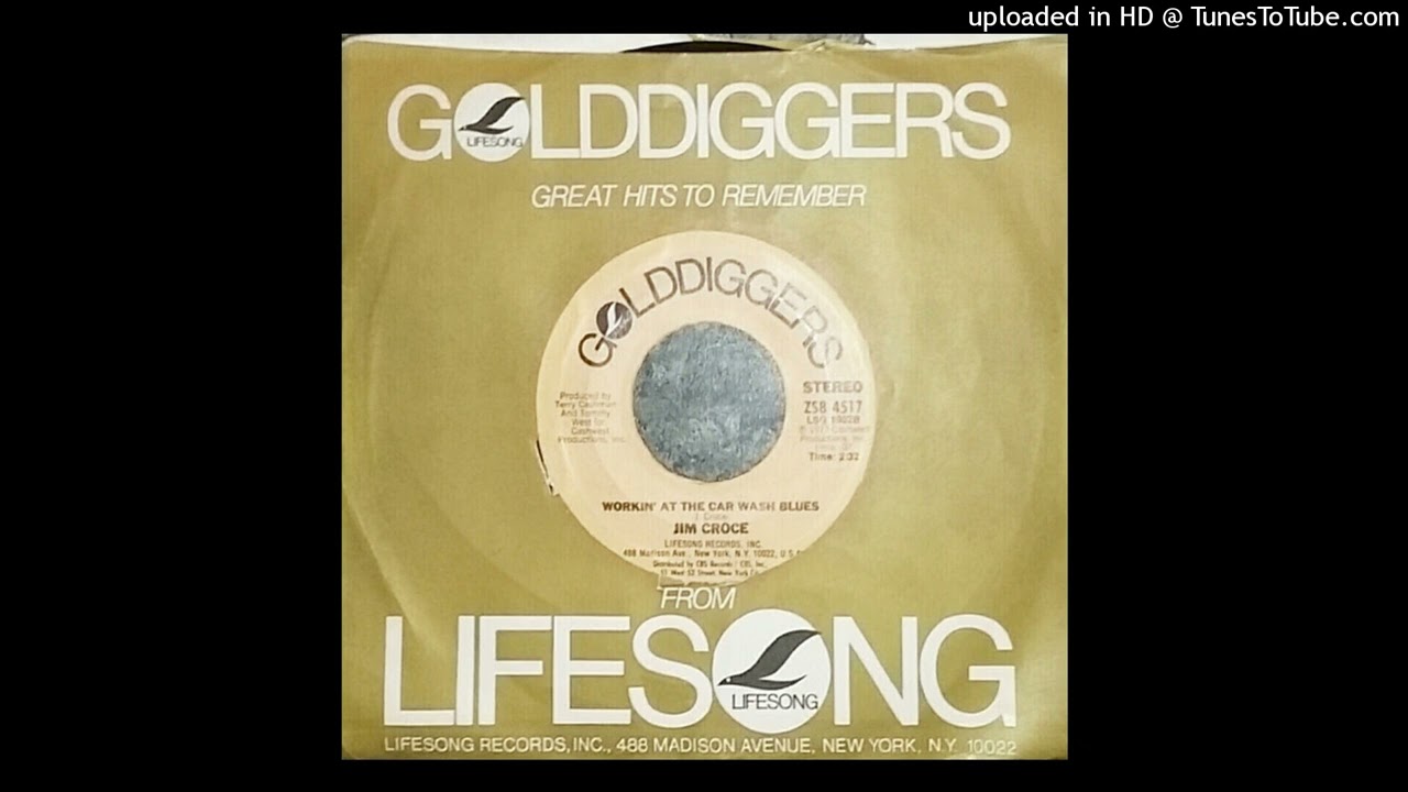 Jim Croce - Workin' At The Car Wash Blues - 45 Rip