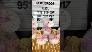Velas aromáticas para el bautizo de Dina un diseño personalizado e inolvidable🕯️#Bautizo #Recuerdos