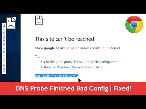 What is DNS bad config?