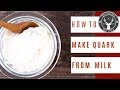 How to make Quark from Whole Milk ✪ MyGerman.Recipes