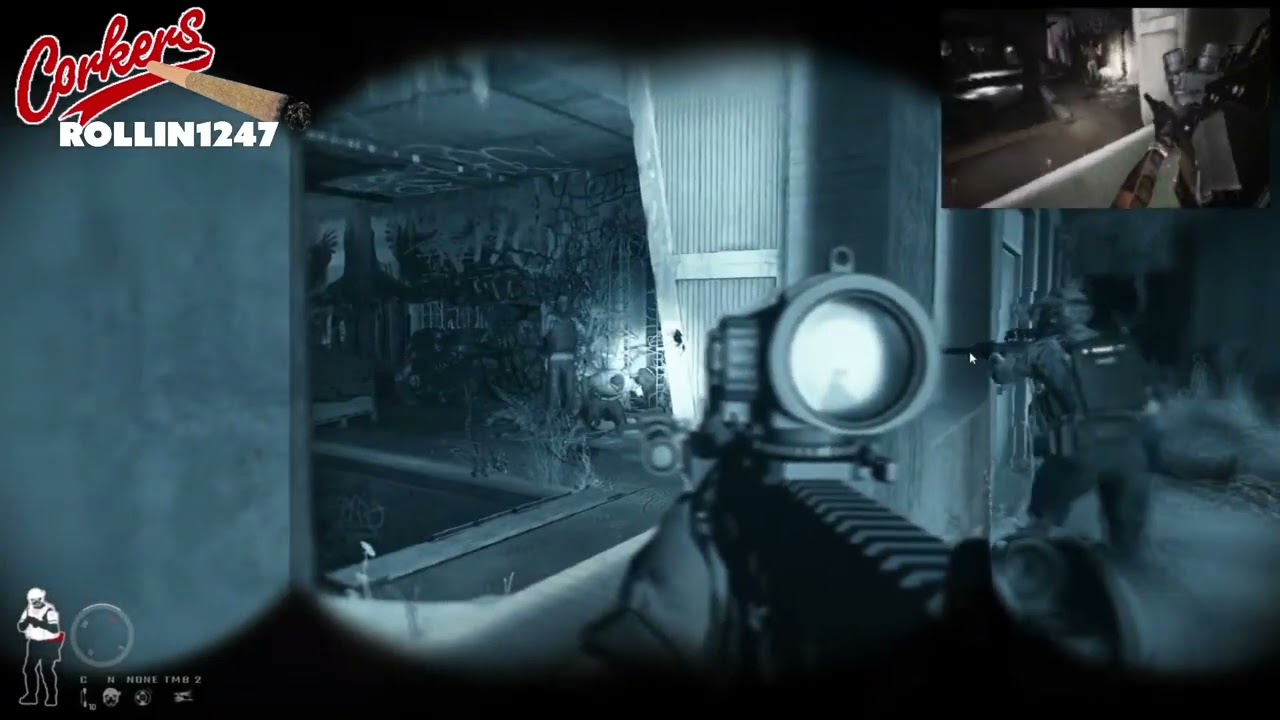 Insane Close-Quarters Combat in Ruined Building (oops friendly fire)
