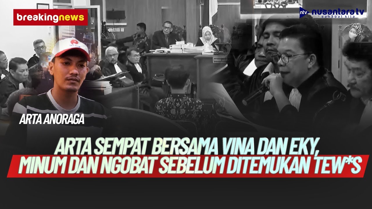[FULL] Kesaksian Arta Teman Eky, Vina Sempat Minum Miras dan Konsumsi Obat-obatan | BREAKING NEWS