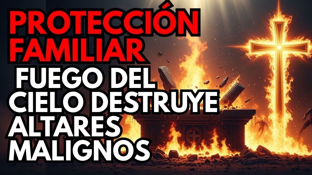 🔥 Revelación del cielo: Dios DESTRUYE ahora los altares erigidos contra tu familia