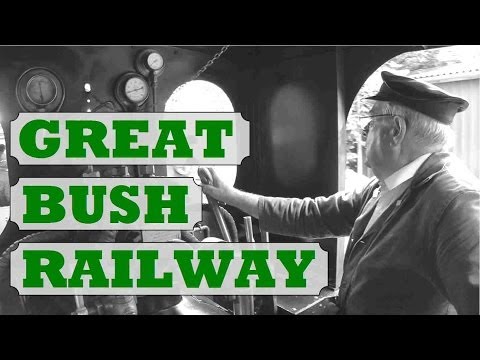 Great Bush Railway UK. Narrow Gauge Railway. Tinkers Park. Cab Ride Orenstein and Koppel 0-6-0 UK.