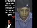 Capture de la vidéo Jay-Z 1996 Breaks Down The Music Industry