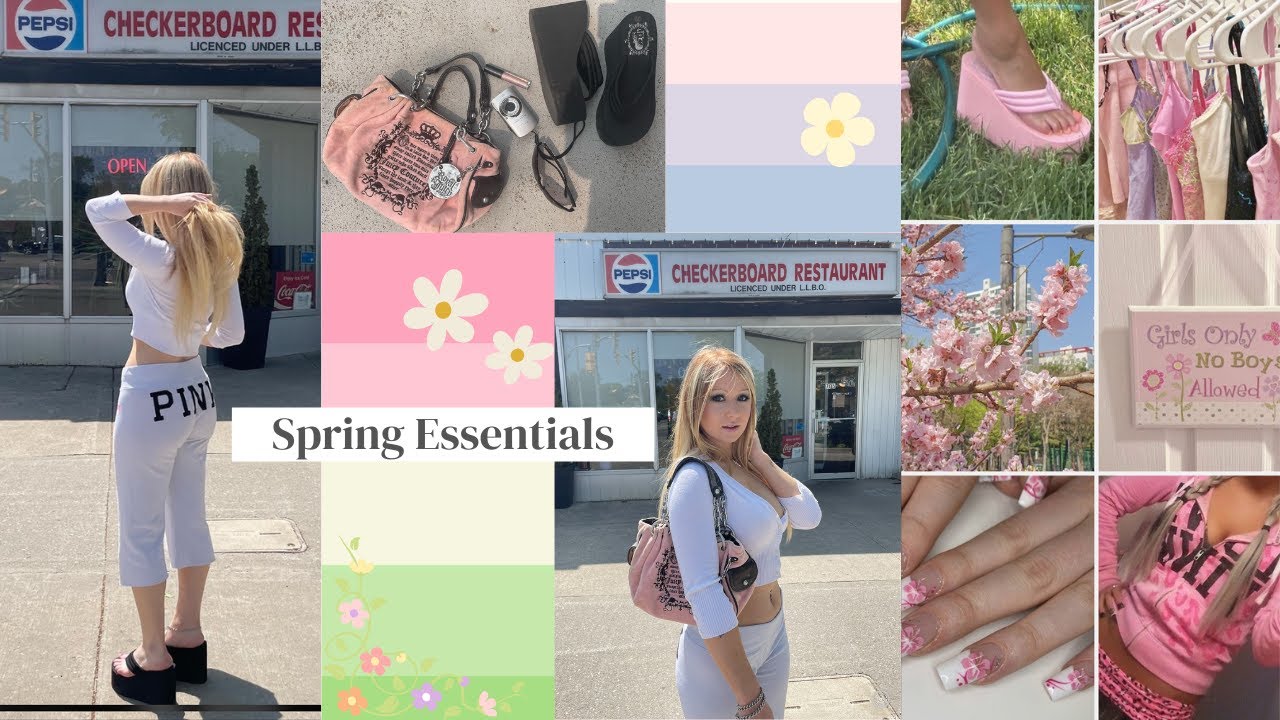 Trashy & Cute 2000’s Spring Must haves 🌼🌿🌷