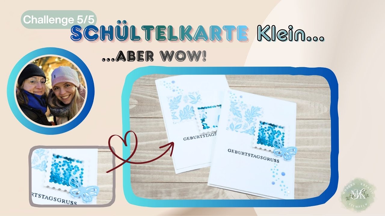 Mit Schmetterlingsgrüße von StampinUp! 🦋 #schreibdochmalwieder (Januar 5/5)