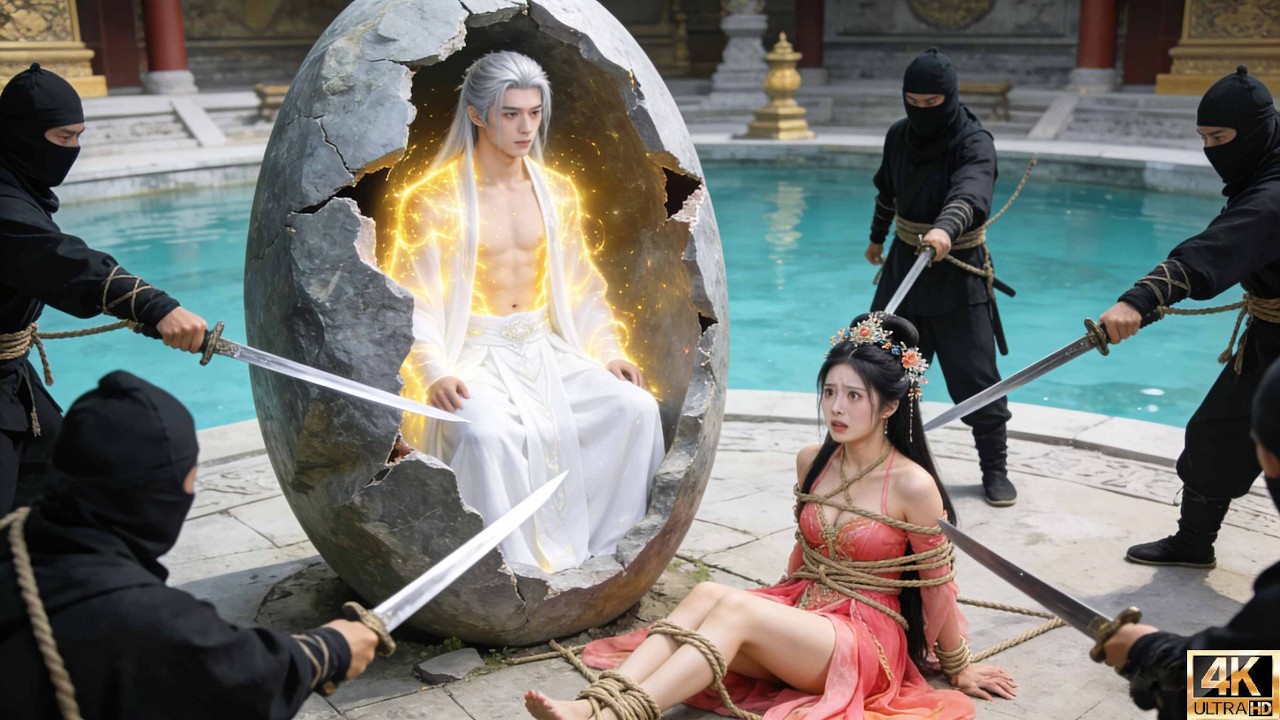 Un dios inmortal despierta de fósiles antiguos, derrota a los secuestradores y salva a la belleza