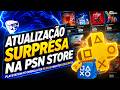 GRANDE ATUALIZAÇÃO Da PSN STORE No PS4 e PS5! PLAYSTATION TE OBRIGA A Ter PS PLUS Para TER DESCONTOS