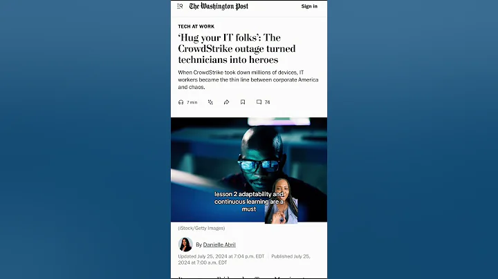 What the CrowdStrike outage taught us about tech workers