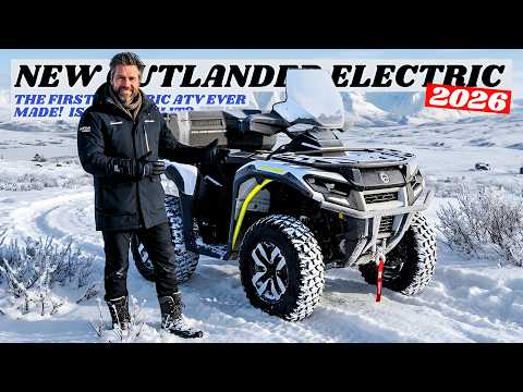 NEW 2026 Can-Am Outlander Electric: The First Electric ATV Ever Made! Is It Worth It?