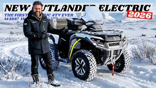 NEW 2026 Can-Am Outlander Electric: The First Electric ATV Ever Made! Is It Worth It?