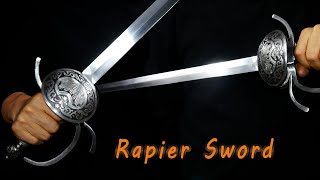 Forging a Rapier - One of the most unique and fancy Rapier swords I have ever forged..Seashell Sword Видео: Forging a Rapier - One of the most unique and fancy Rapier swords I have ever forged..Seashell Sword