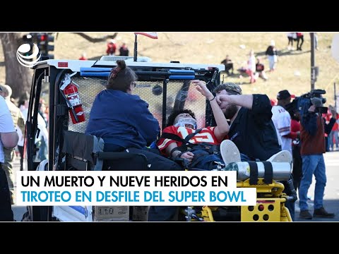 Un muerto y nueve heridos en tiroteo en el desfile del Super Bowl en EEUU