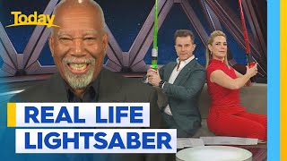 How Disney Imagineer Lanny Smoot created the Star Wars lightsaber | Today Show Australia