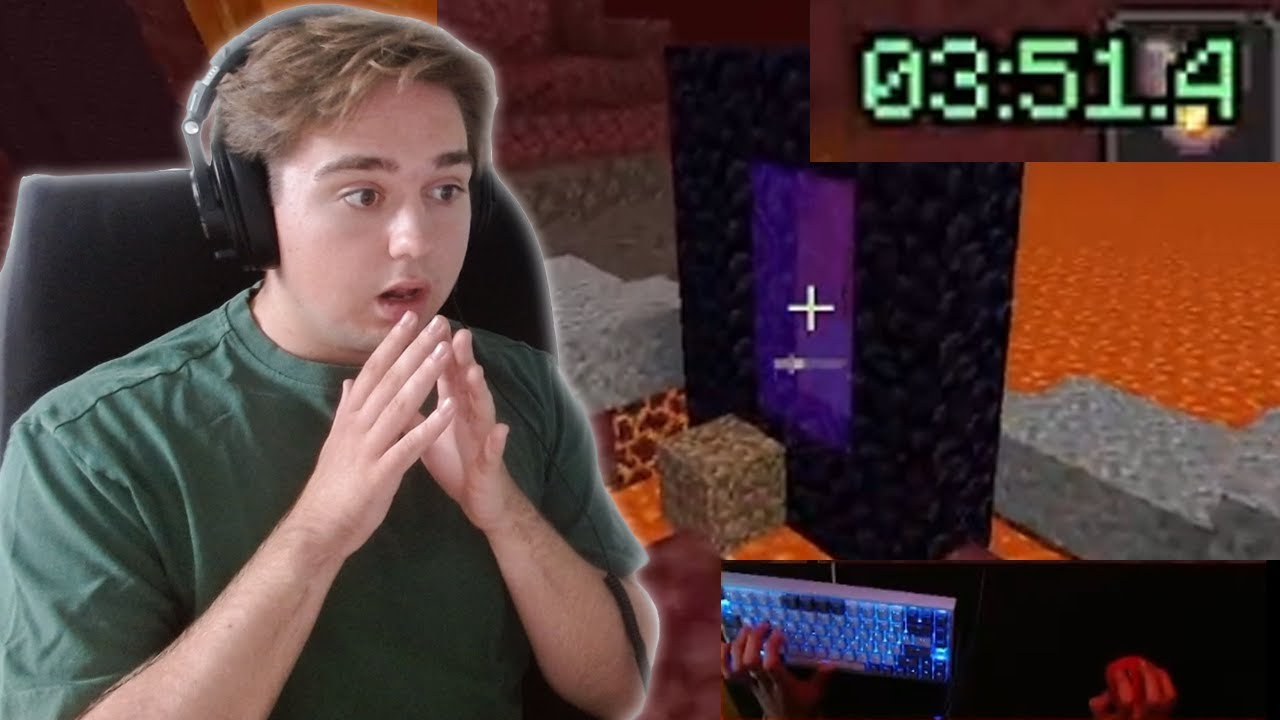 Der neue schnellste BLIND in Minecraft Speedrunning!