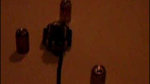 Lego NXT soda can bot - Trying to find six cans - gets lost