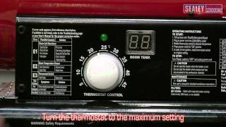 Sealey Space Heater Initial Setup for AB1008, AB1258, AB1758, AB2158 -  YouTube