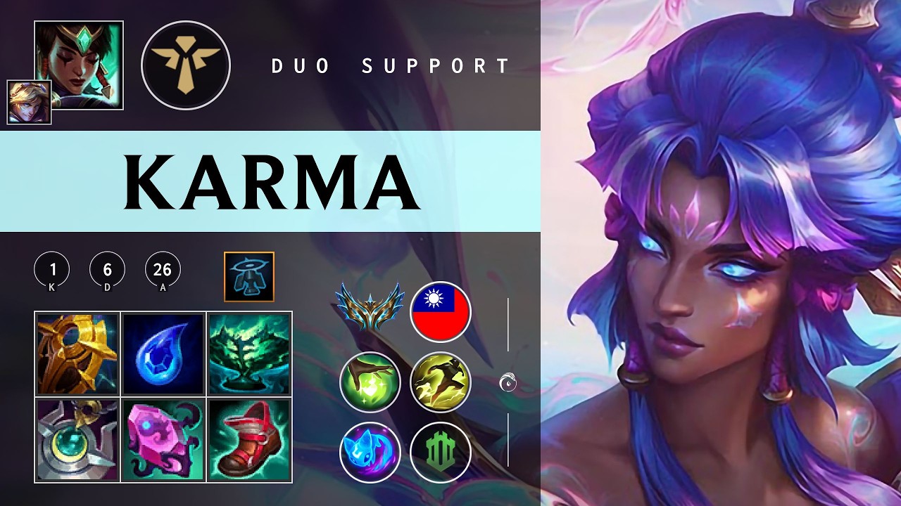 Karma Support vs Tahm Kench - TW Challenger Patch 26.03