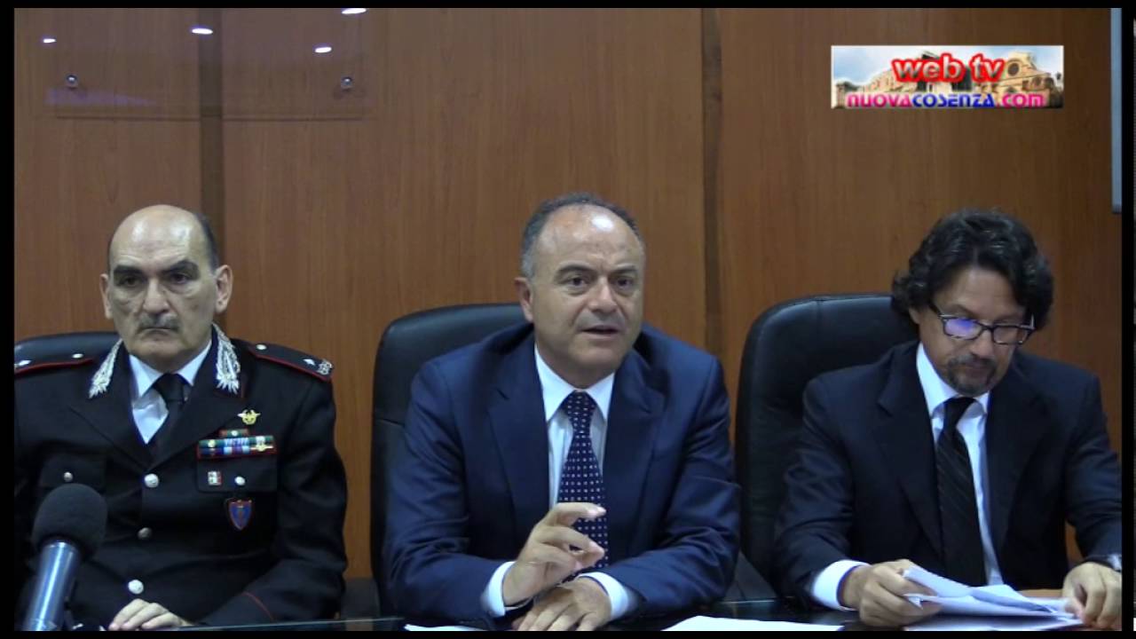 Arresti cosca Muto, conferenza Ros-Carabinieri-DDA