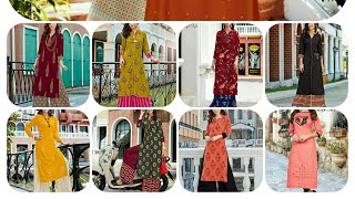 Jivika Partywear Designer Womens Kurti Set || Rayon || Parnaaz party wear || Khadi cotton dresses