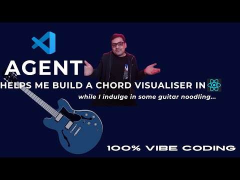 VS code agent builds a chord visualiser in react