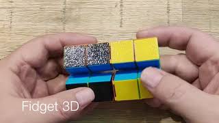Fidget 3D Transformer Cube