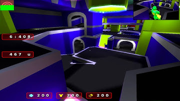 Open Arena Fastcap. pul1ctf strafe only