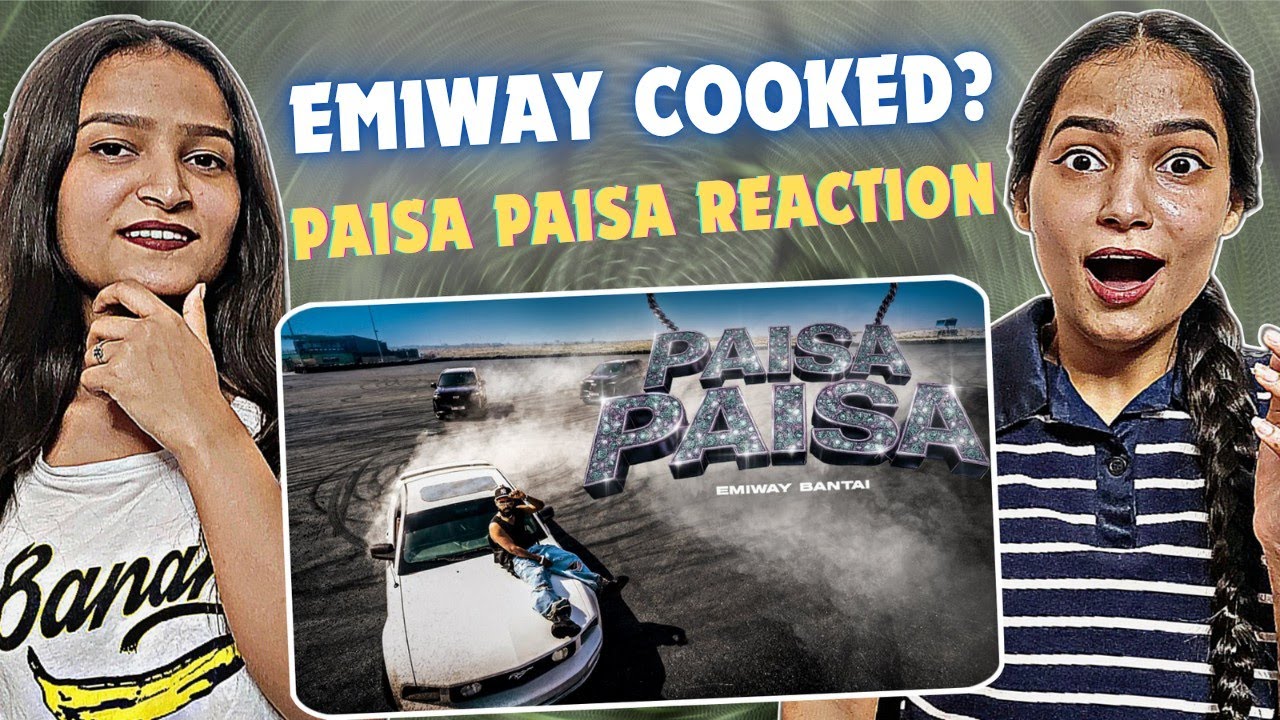 EMIWAY BANTAI - PAISA PAISA | ( MUSIC BY TONY JAMES ) | OFFICIAL MUSIC VIDEO | Reactions Hut 