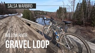 Salsa Warbird review - 100km to Willow River