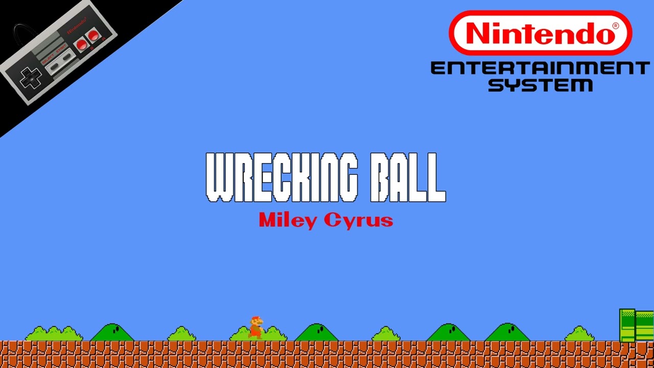 Miley Cyrus — Wrecking Ball 8-Bit Cover | NES Soundfont Remix | Meme Songs